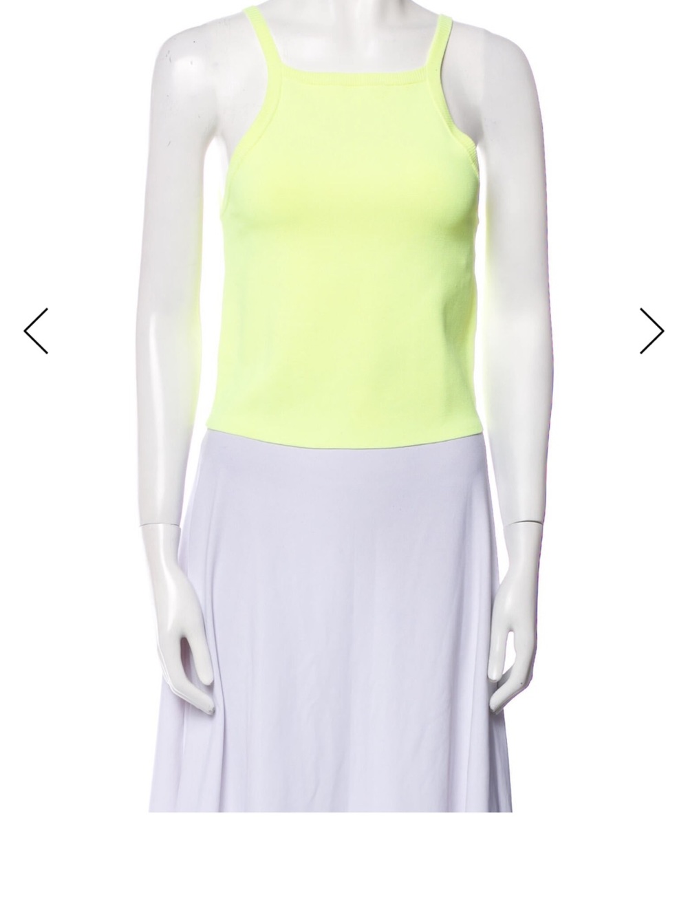 Alice and Olivia neon tank sz L